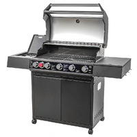 Clementi Aria 5 - Barbecue a gas o metano - Con fornello laterale