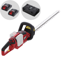 GeoTech X-Line HT-40V - Tagliasiepi a batteria - 40V - 2x20V 2Ah