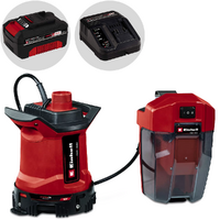 Einhell GE-DP 18/25 LL Li - Pompa a immersione acque scure - 18V 5.2Ah