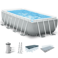 OUTLET - SENZA IMBALLO ORIGINALE - Intex Prisma Frame 26792NP - 488x244x107 cm - Piscina fuori terra