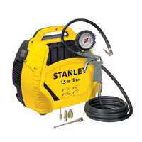 Stanley Air Kit - Compressore aria elettrico portatile monofase - Motore 1.5 HP 