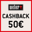 Cashback barbecue weber da 50€